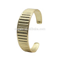 Fashion 316L Stainless Steel Gold Cuff Bangle 2016